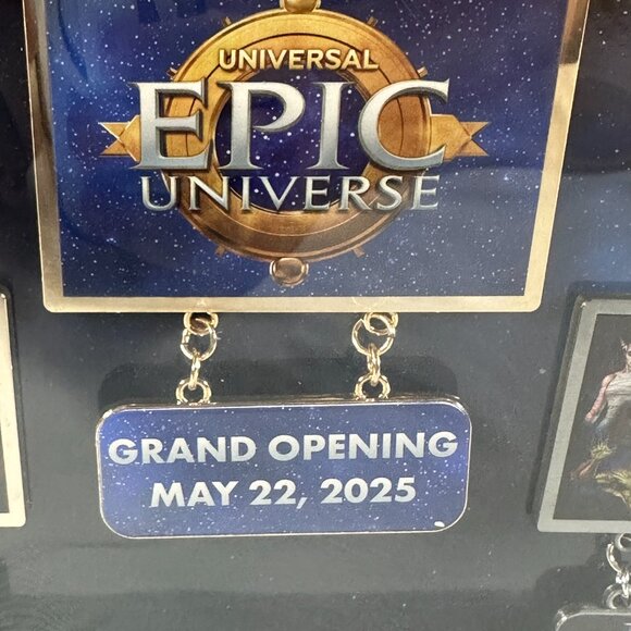 Universal Epic Universe Grand Opening Day May 2025 Limited Edition 5 Pin Box Set - Picture 4 of 11